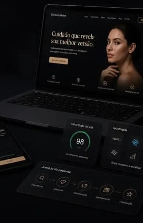 10 modelos de site para clínica que geram agendamentos