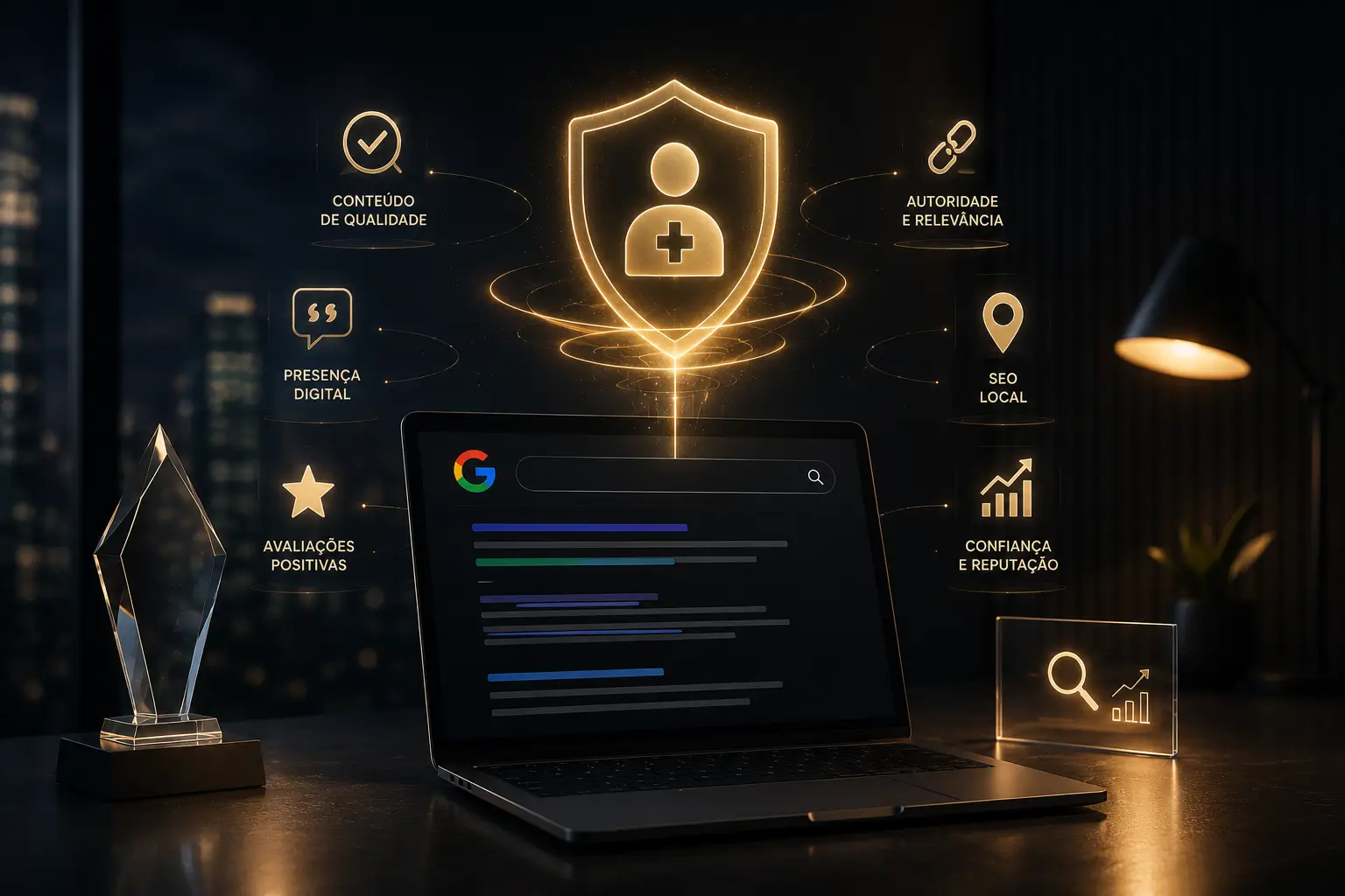 Como profissionais da saúde podem construir autoridade no Google em 2026